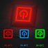 Heated Motorcycle Gloves For Men Women 5000MAH Rechargeable Lithium Battery 3 Level Temperature Control Touchscreen Heating Gloves A4 blue XL