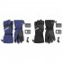 Heated Motorcycle Gloves For Men Women 5000MAH Rechargeable Lithium Battery 3 Level Temperature Control Touchscreen Heating Gloves A4 blue XL