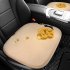 Heated Seat Cushion Pad Comfortable Seat Protector Cartoon Plush Heating Square Cushion USB Powered Black