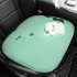 Heated Seat Cushion Pad Comfortable Seat Protector Cartoon Plush Heating Square Cushion USB Powered Black