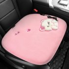 Heated Seat Cushion Pad Comfortable Seat Protector Cartoon Plush Heating Square