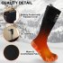Heated Socks For Men Rechargeable Electric Battery Heated Stockings  Unisex Thermal Insulated Socks Breathable Rechargeable Heated Socks Soft For Camping Fishin
