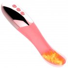 Heating Tongue Licking Vibrator With 10 Mode Clit Stimulator G-spot Nipple Masturbator For Women Female Couples Sex Toys orange color