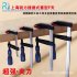 Heavy Duty F Clamp with Non Slip Handle Woodworking G Clamp 5   10cm