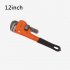 Heavy Duty Straight Pipe Wrench 10 inch Plumbing Wrenches Universal Adjustable Pipe Clamp Pliers