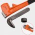 Heavy Duty Straight Pipe Wrench 12 inch Plumbing Wrenches Universal Adjustable Pipe Clamp Pliers