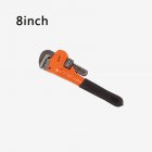 Heavy Duty Straight Pipe Wrench Plumbing Wrenches Adjustable Pipe Clamp Pliers