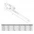 Heavy Duty Straight Pipe Wrench 8 inch Plumbing Wrenches Universal Adjustable Pipe Clamp Pliers