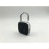 Heavy Duty Zinc Alloy P3  Fingerprint Lock Bluetooth Padlock Smart Padlock Anti theft with APP black