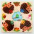 Hedgehog Board Game Learning Counting Matching Fine Motor Skill Sorting Sensory Toys For Boys Girls Gifts Hedgehog Games