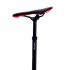 Height Adjustable Seatpost Dropper Post Bike Mtb External Routing Manual Control Seat Post 31 6   375mm black