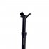 Height Adjustable Seatpost Dropper Post Bike Mtb External Routing Manual Control Seat Post 31 6   375mm black