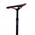 Height Adjustable Seatpost Dropper Post Bike Mtb External Routing Manual Control Seat Post 30 9   375mm black