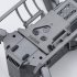 Height increasing Tripod Folding Landing Gear Shock absorbing Bracket Spare Parts Compatible For Sjrc F11s dark gray EWB9164