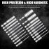 Hex Allen Wrench Screwdriver Drill Bit Set 20PCS  10pcs Metric   10pcs SAE  For Power Screwdriver Drill Impact Driver Toolkit 20pcs