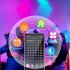 Hexagon LED Lights Wall Lamp With Remote Control Microphone Mode APP Smart Modular Color changing Ambient Night Light For Bedroom Game Room 3 pack