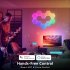 Hexagon LED Lights Wall Lamp With Remote Control Microphone Mode APP Smart Modular Color changing Ambient Night Light For Bedroom Game Room 3 pack