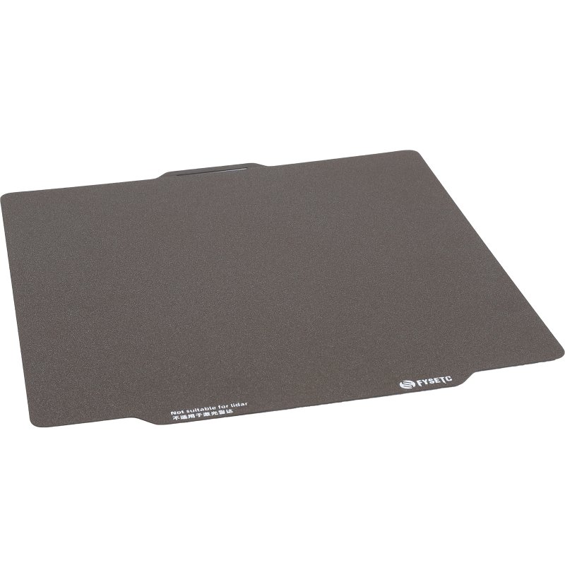 3D Printer Heated Bed Steel Plate Accessories 276 x 258mm Double-sided Sprayed PEI Powder Steel Plate 