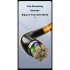 Hi fi Wired Headphones With Mic Noise Cancelling Dynamic In ear Earbuds Bass Music Headset For Sports Fitness black 1 2 meters