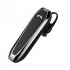 Hi6 Wireless Headset Bluetooth V5 2 Hands free Single Ear Headphones 36h Business Driving Music Earphones blue