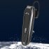 Hi6 Wireless Headset Bluetooth V5 2 Hands free Single Ear Headphones 36h Business Driving Music Earphones blue
