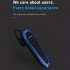 Hi6 Wireless Headset Bluetooth V5 2 Hands free Single Ear Headphones 36h Business Driving Music Earphones blue