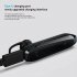 Hi6 Wireless Headset Bluetooth V5 2 Hands free Single Ear Headphones 36h Business Driving Music Earphones blue