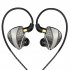 Hi6T Earbuds Wired In Ear Headphones Noise Isolating Wired Earbuds Stereo Sound Earphones For Women Men black