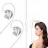 Hi6T Earbuds Wired In Ear Headphones Noise Isolating Wired Earbuds Stereo Sound Earphones For Women Men blue