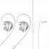 Hi6T Earbuds Wired In Ear Headphones Noise Isolating Wired Earbuds Stereo Sound Earphones For Women Men blue
