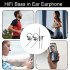 Hi6T Earbuds Wired In Ear Headphones Noise Isolating Wired Earbuds Stereo Sound Earphones For Women Men White