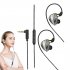 Hi6T Earbuds Wired In Ear Headphones Noise Isolating Wired Earbuds Stereo Sound Earphones For Women Men White