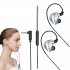 Hi6T Earbuds Wired In Ear Headphones Noise Isolating Wired Earbuds Stereo Sound Earphones For Women Men White