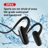 Hi70 Headset Wireless Bluetooth 5 2 Hd Call Headphones Lightweight Hanging Neck Sports Earphone Black