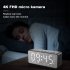 Hidden Camera Clock Home Safety Live Streaming Camera WIFI Camcorder IR Night Vision Motion Detection K7