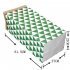 Hide Sneak Collapsible Paper Tunnel Hideaway Thickened Double layer Large Space Cat Interactive Toy green white 61 5  27  22CM