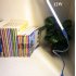 High Brightness 24LEDs USB Night Light Portable Dormitory Bedroom Bedside Table Lamp 5V 12W white light