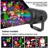 High Brightness Christmas Laser Projector With 16 Patterns Outdoor Light Home Party Decoration U S  plug