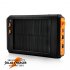 High Capacity Solar Charger and Battery   Use solar power to easily  freely  and conveniently charge your portable electronic devices on the go  Includes a powe