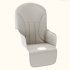 High Chair For Babies Toddlers Multifunctional Foldable Portable Baby Dining Table Chair Beige PU cushion