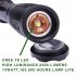 High Power Cree XPE LED Torch casts 800 Lumens and comes with one rechargeable batteries and charger