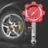 High Precision Car Tire Pressure Monitor Pneumatic Tire Pressure Gauge Universal Use black