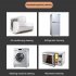 High Pressure Steam Cleaner 2500w High Power Portable Handheld High Temp Steamer White EU Plug