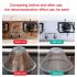 High Pressure Steam Cleaner 2500w High Power Portable Handheld High Temp Steamer White US Plug