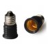 High Quality E12 To E14 Converter Lamp Holder LED Light Bulb Base white