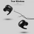 High Quality Wireless Earphone Portable 5 0 Bluetooth Headset Invisible Earbud for All Smart Phone black