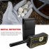 High Sensitivity Adjustable TX 2002 Handheld Metal Detector Long Range Diamond Archeological Gold Underground Metal Detector black