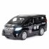 High Simitation 1 32 Police Car Model Children Vehicle Toy Alloy Metal Shell Pull Back Play Kids Birthday Gifts Home Car Decoration black
