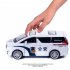 High Simitation 1 32 Police Car Model Children Vehicle Toy Alloy Metal Shell Pull Back Play Kids Birthday Gifts Home Car Decoration white