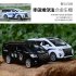 High Simitation 1 32 Police Car Model Children Vehicle Toy Alloy Metal Shell Pull Back Play Kids Birthday Gifts Home Car Decoration black